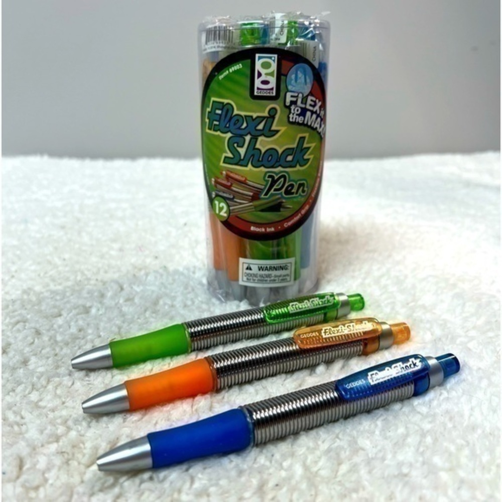 Geddes Flexi Shock Ink Pen Set of 12